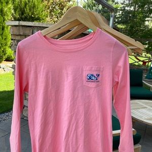 Women’s Vineyard Vines pink long sleeve tee